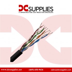Belkin A7J304-1000-BLK CAT 5e Bulk Patch Cable 1000-Ft Black Stranded