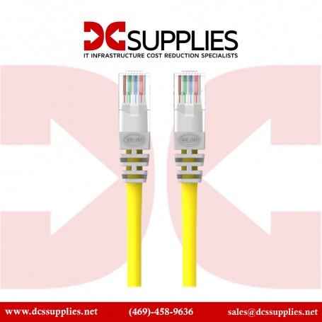 Belkin A3L791-04-YLW-S 4-Ft Category 5e RJ45 Snagless Patch Cable Yellow