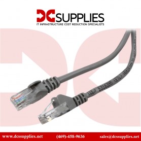 Belkin A3L980-10-S 10ft CAT6 Ethernet Patch Cable Snagless - RJ45 - M/M - Gray