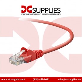Belkin A3L791-01-RED CAT 5e RJ45 Patch Cable 1-Ft Red
