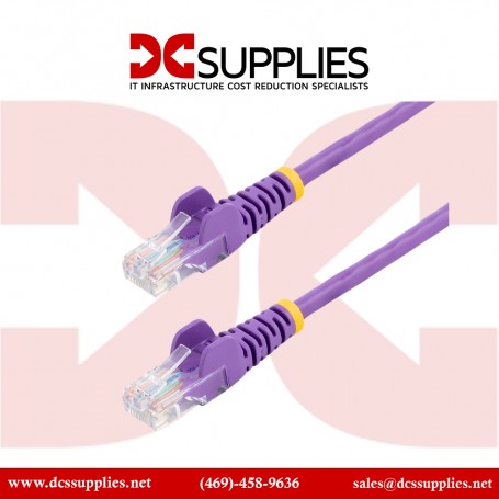 Belkin A3L791-02-PUR RJ45 CAT5E Patch Cable - 2ft - Purple