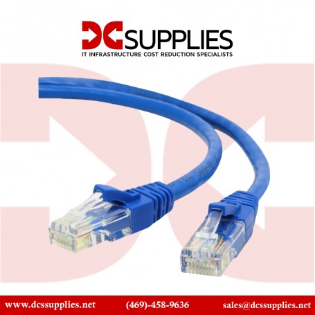 Belkin A3L791-10-BLU-S 10ft CAT5e Ethernet Patch Cable Snagless, RJ45, M/M, Blue