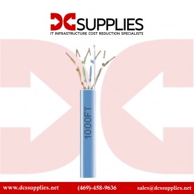 Belkin A7J304-1000-BLU 1000-Foot Cat5e PVC Stranded UTP Bulk Networking Cable (Blue)