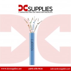 Belkin A7J304-1000-BLU 1000-Foot Cat5e PVC Stranded UTP Bulk Networking Cable (Blue)