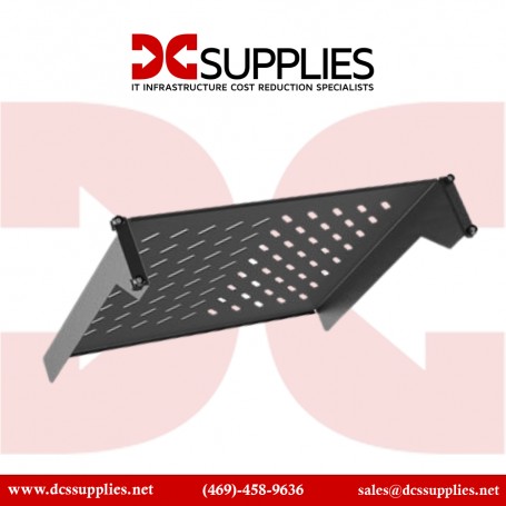 Vertiv VRA3001 2U 19 Cantilever Fixed Shelf 50Lbs Black Qty 1