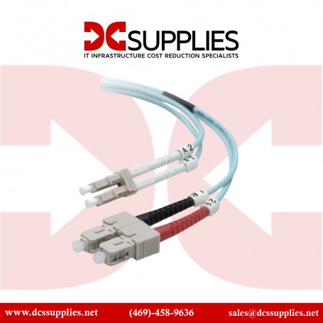 Belkin F2F402L7-02M 2M Multimode LC/SC Duplex Fiber Patch Cable 50/125