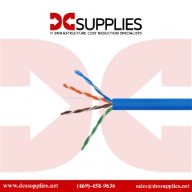 Belkin A7L704-1000-BLU CAT 6 Horizontal Bulk Cable 1000-Ft Blue Solid