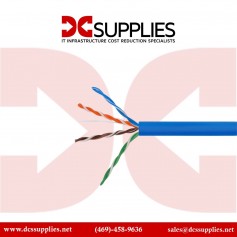 Belkin A7L704-1000-BLU CAT 6 Horizontal Bulk Cable 1000-Ft Blue Solid