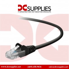 Belkin A3L791-05-BLK-S CAT 5e RJ45 Patch Cable 5-Ft Black Snagless