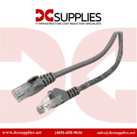 Belkin A3L791-12-S 12 ft. Cat 5E Gray UTP RJ45M/RJ45M Patch Cable