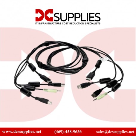 Vertiv CBL0115 AVOCENT KVM Cable, Dual HDMI and Audio, 10 ft