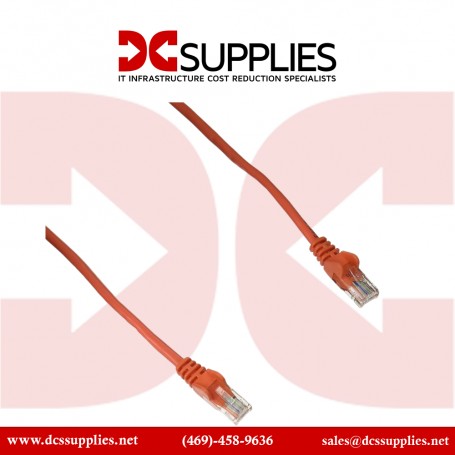 Belkin A3L791-06-ORG-S 6 ft. Cat 5E Orange UTP RJ45M/RJ45M Snagless Patch Cable