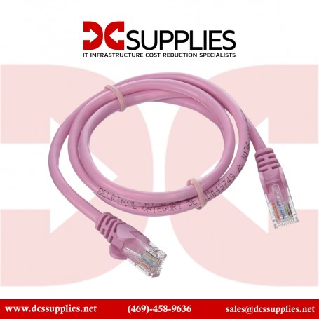 Belkin A3L791-15-PNK-S 15 ft. Cat 5E Pink Patch Network Cable