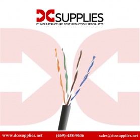 Belkin A7J304-500-BLK Patch Cable-Bare Wire-Bare Wire-500 Ft-UTP- ( Cat 5E ) -Black