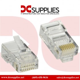 Belkin R6G088-100 RJ45 Flat Cable Plug 100-Pack