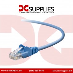 Belkin A3L980-20-BLU-S 20-Ft Cat 6 Rj-45 Male/Male Snagless Patch Cable, Blue