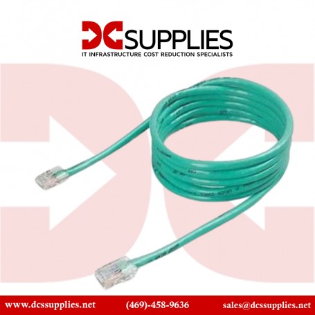 Belkin A3L980-15-GRN CAT6 Snagless Patch Cable RJ45M/RJ45M 15ft Green