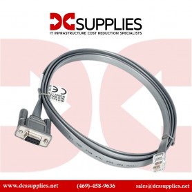 Vertiv  CAB0036  RJ45 to DB9F 6 Cross Cable Comp with All Cyclade Serial Products