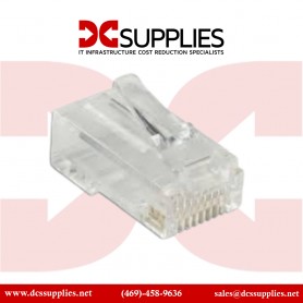 Belkin R6G099-LB-100 RJ45 CAT 6 Mod Plug 8P8Cw/Load Barsolid/Strand Smokey 100-pack