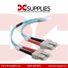 Belkin F2F40277-10M-G Fiber Patch Cable SC/SC1 10 Gig Aqua 10M 50/125