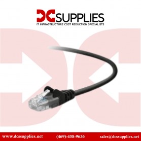 Belkin A3L980-40-BLK-S CAT6 Snagless Patch Cable RJ45M/RJ45M 40 Black