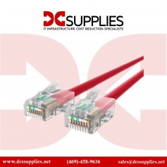 Belkin A3L980-03-RED-S Cat-6 Snagless Patch Cable (Red, 3 Feet)