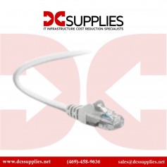 Belkin A3L980-25-WHT-S CAT6 Snagless Patch Cable RJ45M/RJ45M 25ft White