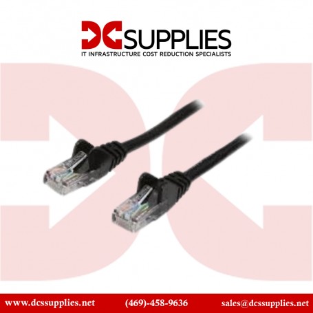 Belkin A3L791-12-BLK 12FT CAT5E Black RJ45M/RJ45M Patch Cable