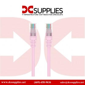 Belkin A3L980-25-PNK-S CAT6 Snagless Patch Cable RJ45M/RJ45M  25