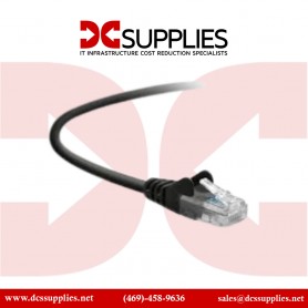 Belkin A3L980B03-BLK-S 3FT CAT6 Black Snagless Patch Cable 4PAIR RJ45M/M