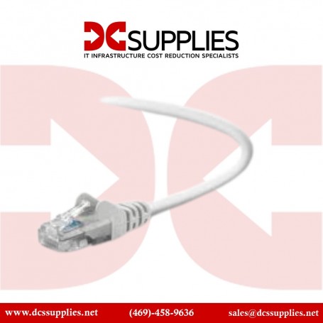 Belkin A3L791-08-WHT CAT5E Patch Cable/RJ45M/RJ45M/ 8 White