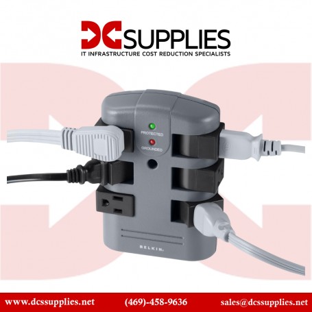 Belkin BP106000 6-Outlet Pivot-Plug Surge Protector