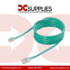 Belkin A3L980-15-GRN-S CAT6 Snagless Patch Cable RJ45M/RJ45M 15ft Green