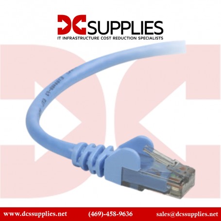 Belkin A3L9002-03-BLUS CAT 6 Snagless Patch Cable - 3Ft Blue