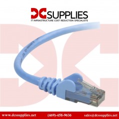Belkin A3L9002-03-BLUS CAT 6 Snagless Patch Cable - 3Ft Blue