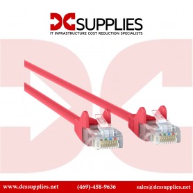 Belkin A3L980-12-RED-S 12FT CAT6 Red Snagless Patch Cable RJ45 M/M
