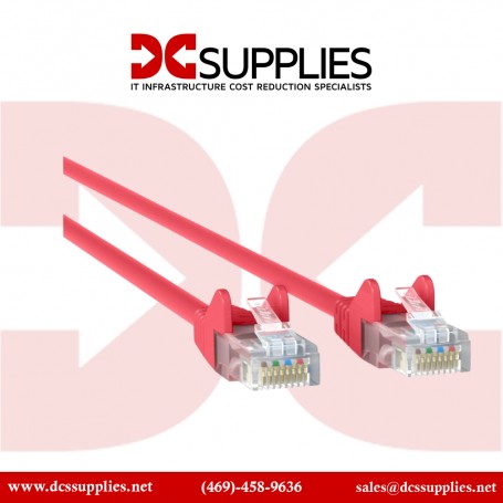 Belkin A3L980-12-RED-S 12FT CAT6 Red Snagless Patch Cable RJ45 M/M