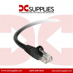Belkin A3L791-12-BLK-S CAT5E Snagless Patch Cable RJ45M/RJ45M 12 Black