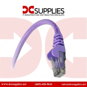 Belkin A3L980-10-PUR-S CAT 6 Snagless Patch Cable Purple 10-Ft