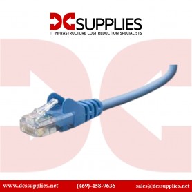 Belkin A3L980-08-BLU-S CAT6 Snagless Patch Cable RJ45M/RJ45M8 ft Blue