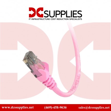 Belkin A3L980-03-PNK-S CAT6 Snagless Networking Cable 3-Ft Pink