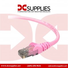 Belkin A3L980-03-PNK-S CAT6 Snagless Networking Patch Cable 3-Ft Pink