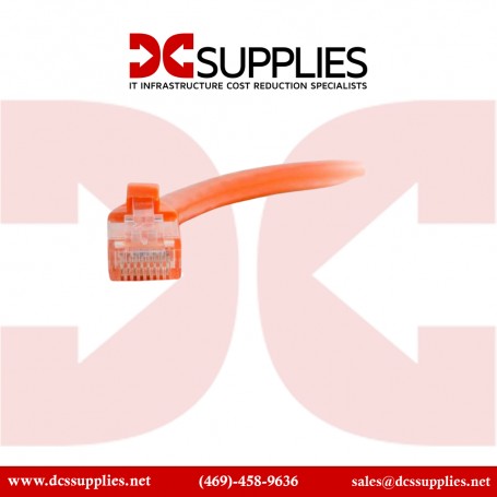 C2G C2G30177 7FT CAT6A Orange Slim Ethernet