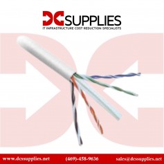 Belkin A7L704-1000-WHT CAT6 Solid Bulk Cable 4PR 24AWG 1000 White