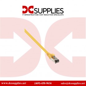 C2G C2G30168 3FT CAT6A Yellow Slim Ethernet