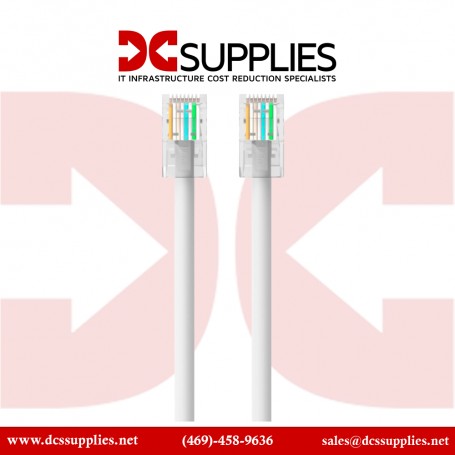 Belkin A3L791-15-WHT-M cat5e molded patch cable - 15 ft - white