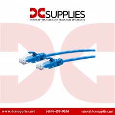 C2G C2G30133 9FT CAT6A Blue Slim Patch Cable