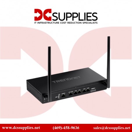 TRENDnet TEW-929DRU-CA AX1800 Dual-Band WiFi 6 Gigabit Dual-WAN VPN SMB Router