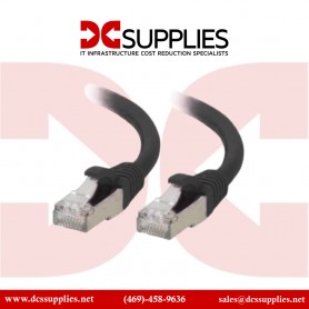 C2G C2G30142 4FT CAT6A Black Slim Ethernet