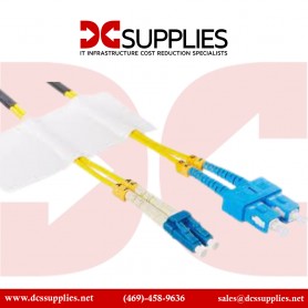 Belkin F2F802L7-50M Fiber Optic Duplex Patch Cable - LC Male - SC Male - 164.04ft - Yellow